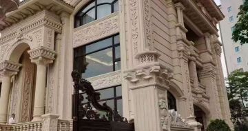 广州黄金麻别墅外墙异形定制