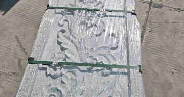 广州芝麻白别墅外墙雕刻版