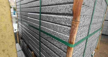 广州芝麻白楼梯踏步室外