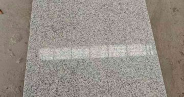 广州芝麻白光面毛板