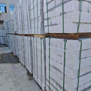 广州芝麻白路牙石，路侧石