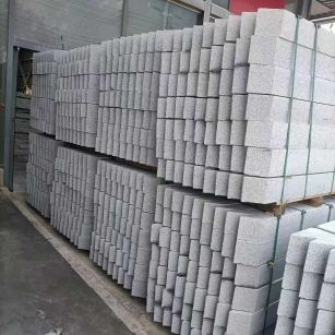 广州芝麻白树围石 树池