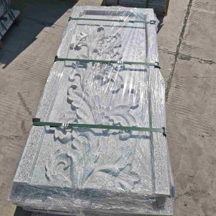 广州芝麻白别墅外墙雕刻版