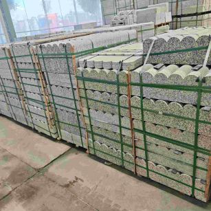 广州芝麻白芙蓉白花边石