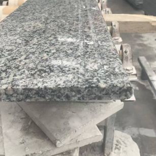 广州芝麻白楼梯踏步 芙蓉白