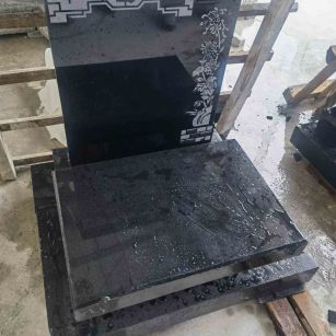 广州花岗岩墓碑石 墓碑 套墓
