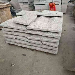 广州芝麻白蘑菇石，自然面