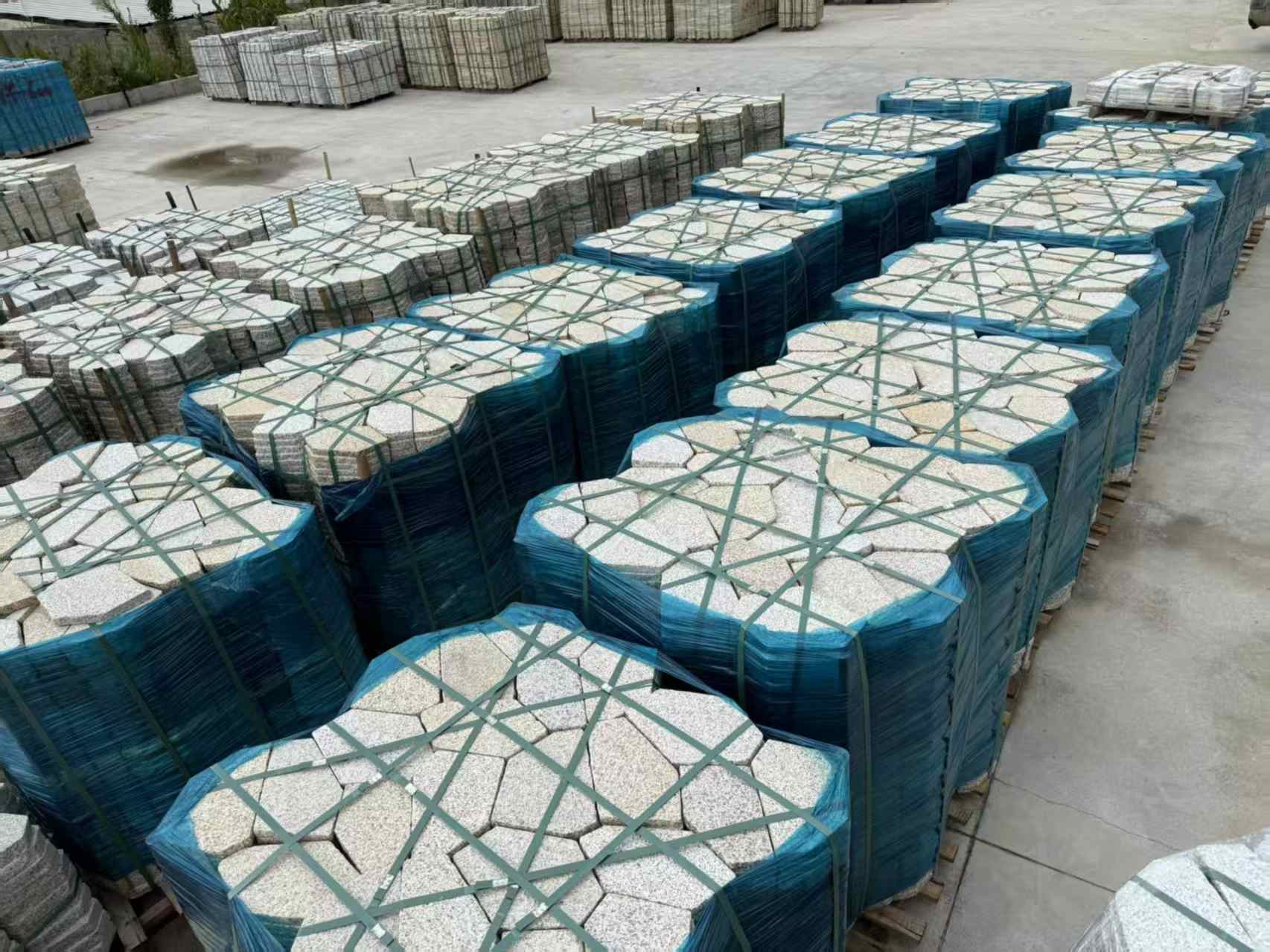广州黄金麻冰裂纹 碎拼