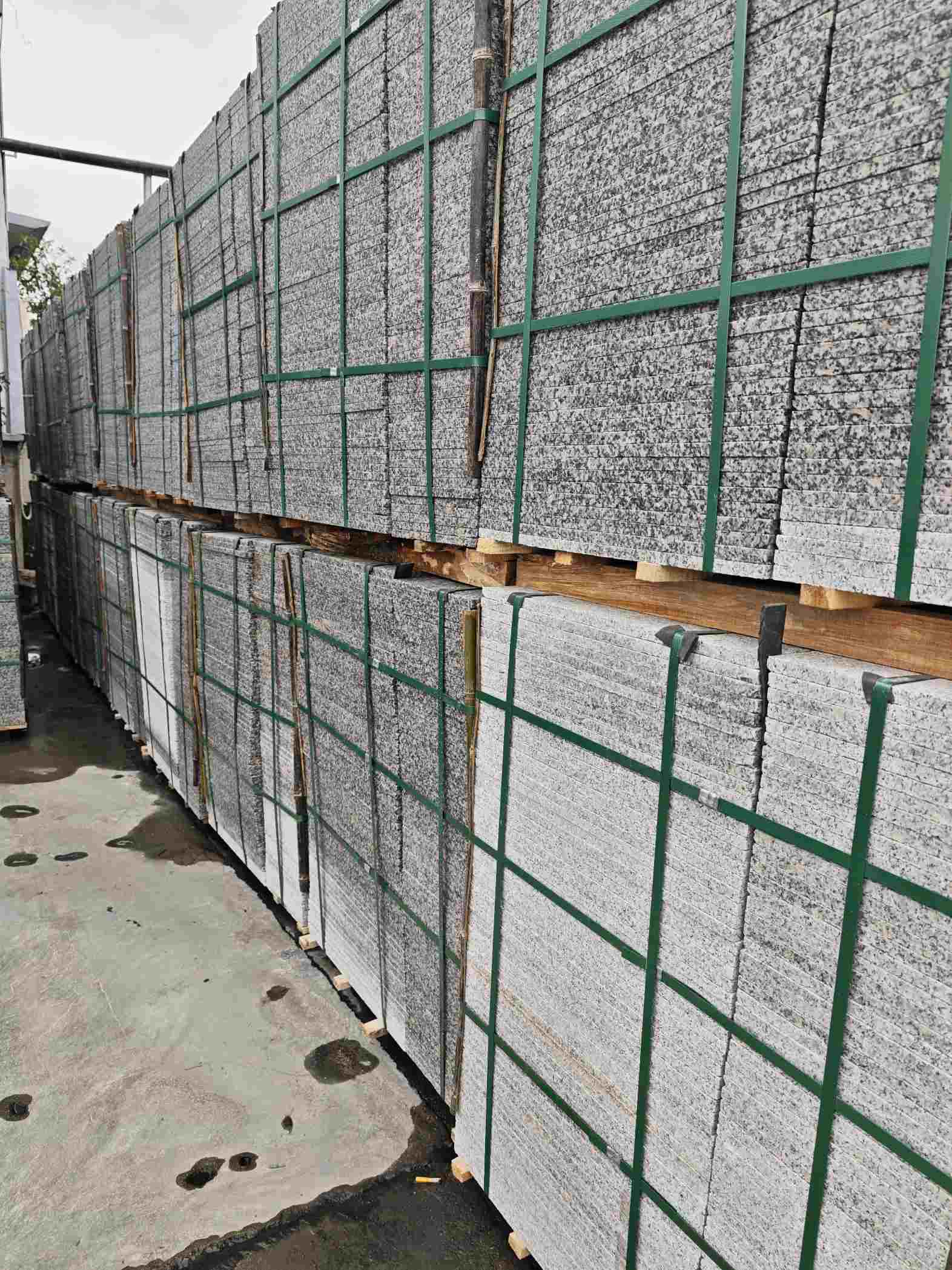 广州芙蓉白地铺石，石材地铺石