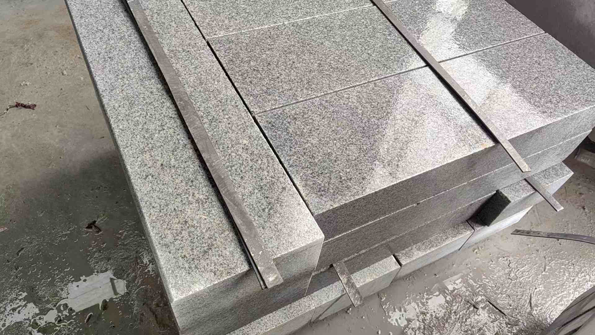 广州芝麻灰 芝麻白 路牙石 路侧石 马路牙子